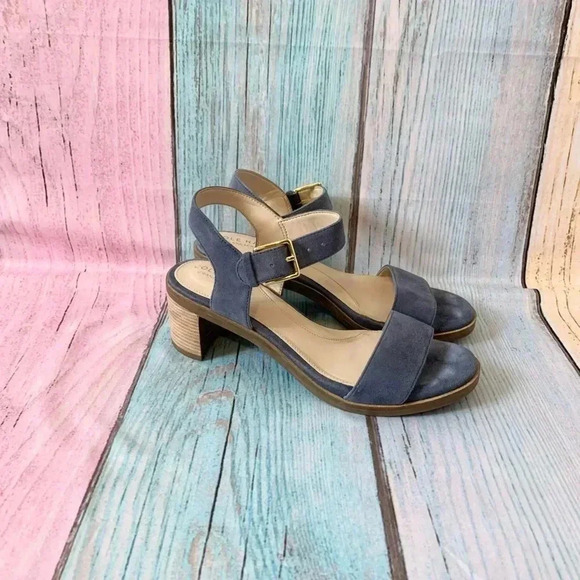 Cole Haan strappy sandals block heel - Picture 5 of 12
